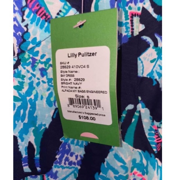 Lilly Pulitzer Bay Dress Size Small - Picture 2 of 2